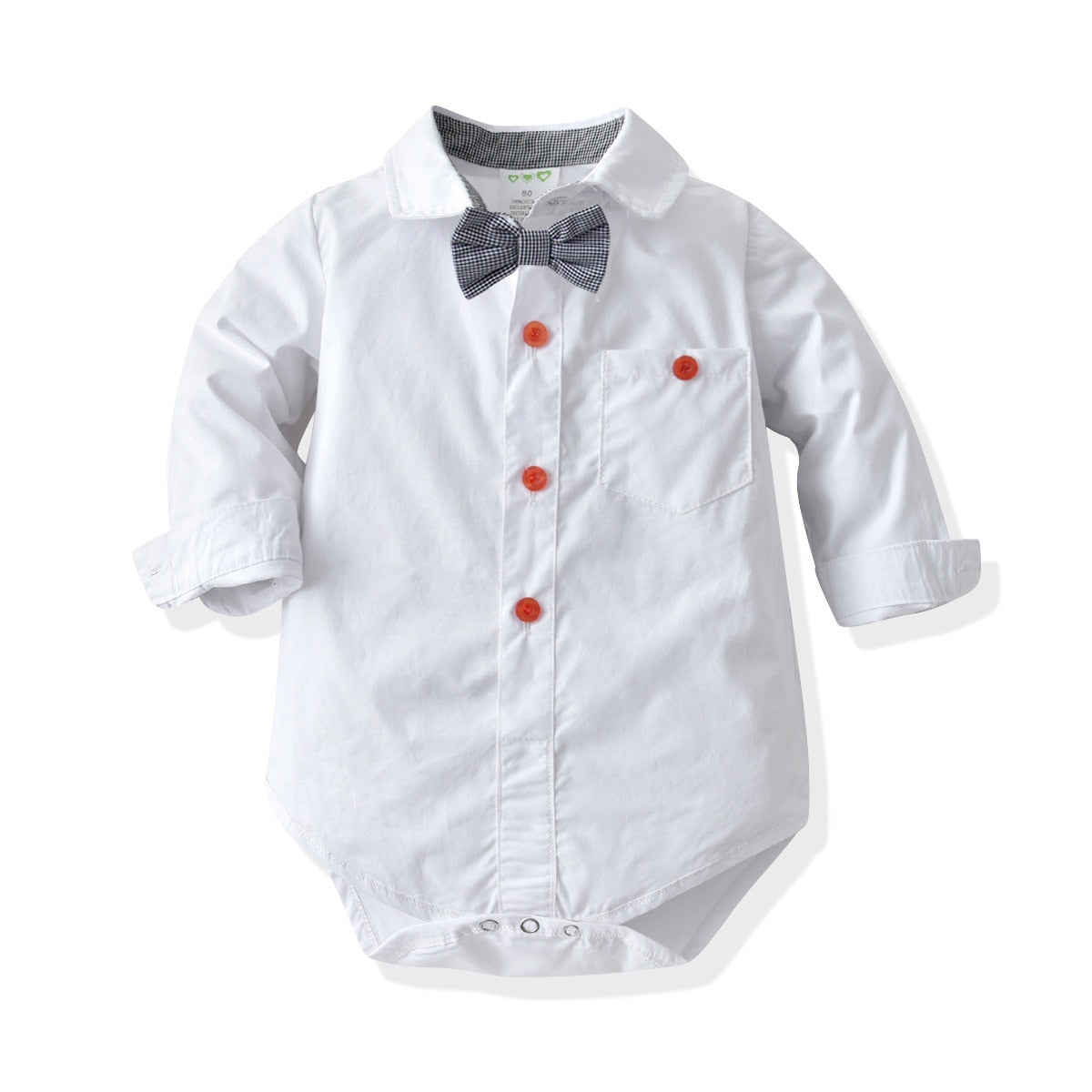1-achete-2em-50-chemise-a-noeud-papillon-en-coton-pour-bebe-blanc