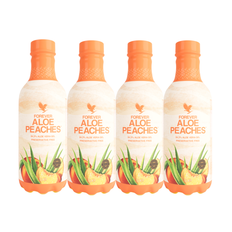 4-Pack - Forever Aloe Peaches