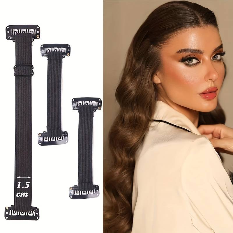 Bande De Levage Instantané Pour Le Visage Avec Bande Élastique Réglable Et Pince À Cheveux Pour Les Soins De La Peau Du Visage