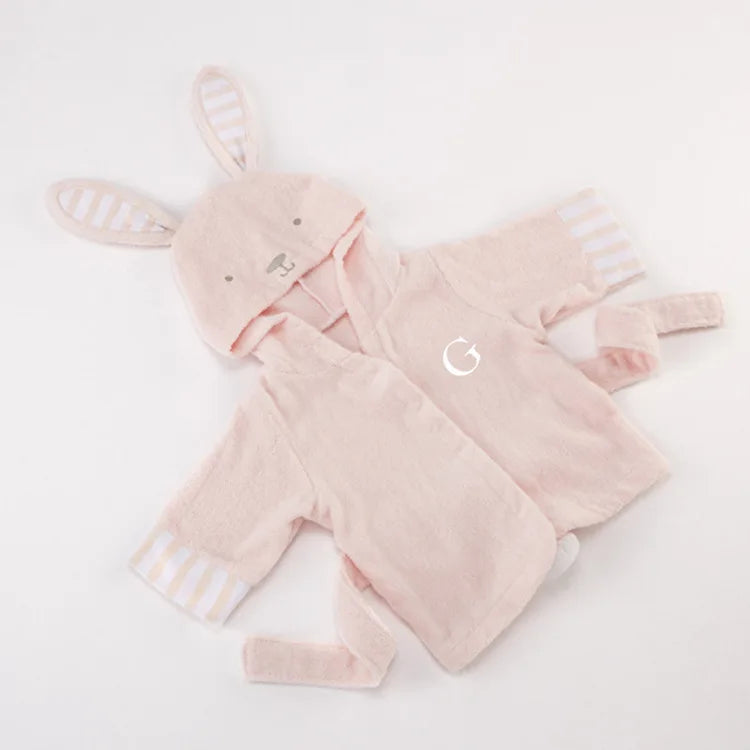 Bébé Peignoir À Capuche Serviette De Plage Pour Enfants Coton 6 m - 5 ans