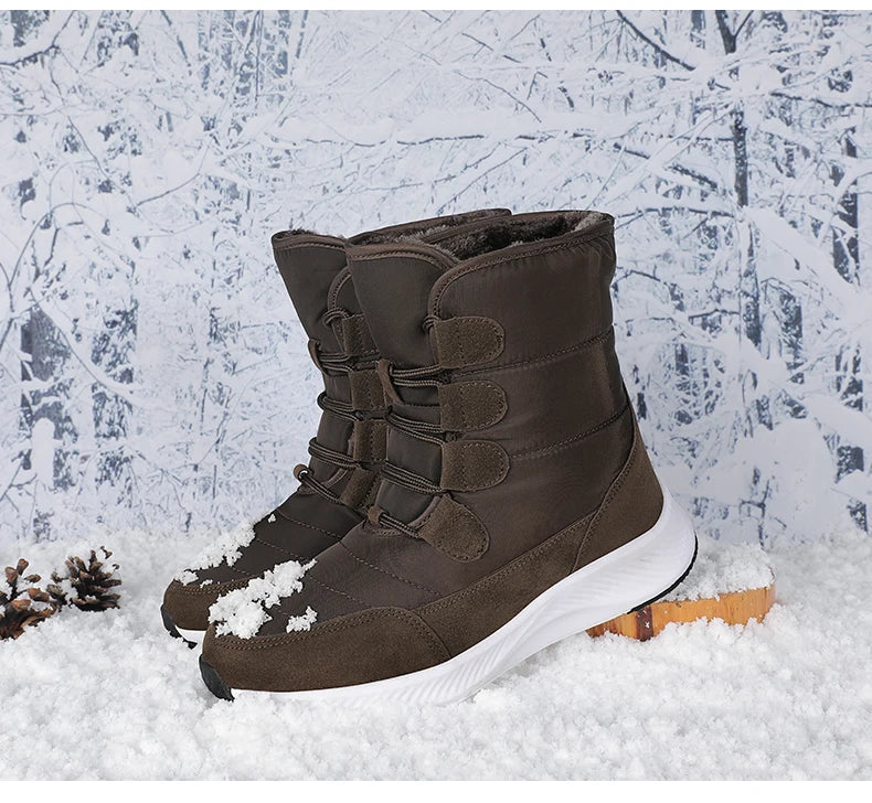 Bottes de neige en peluche 35-41