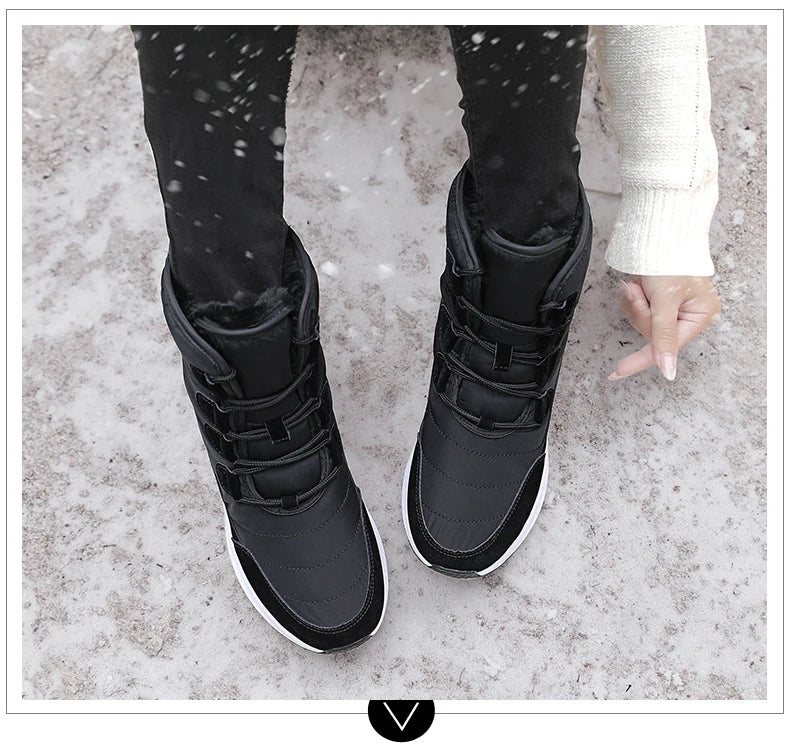 Bottes de neige en peluche 35-41