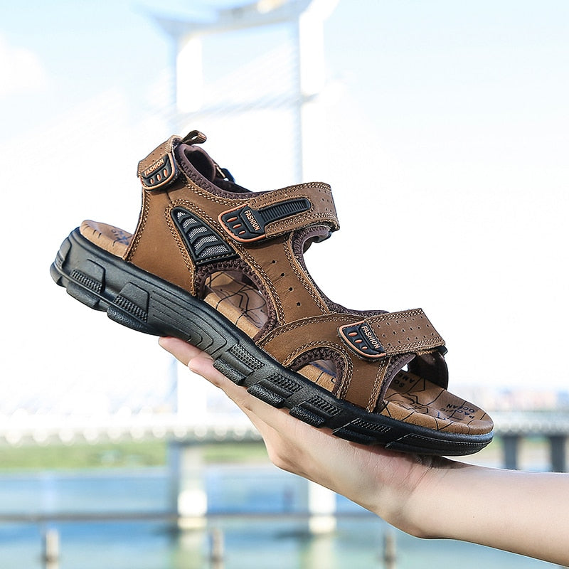 SANDALES EN CUIR HOMME™