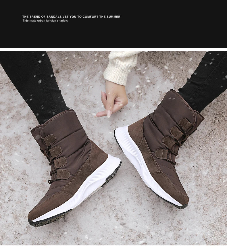 Bottes de neige en peluche 35-41