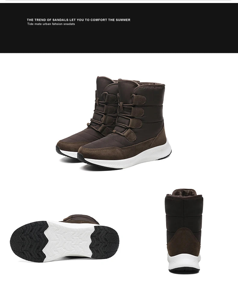 Bottes de neige en peluche 35-41