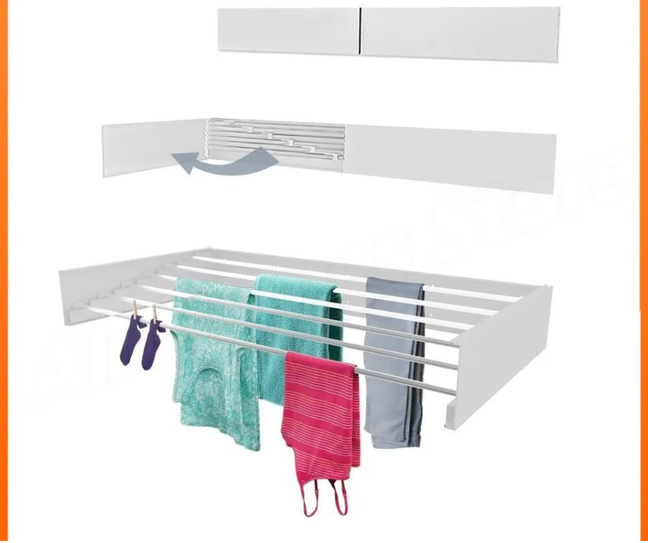 Cintre Mural Retractable