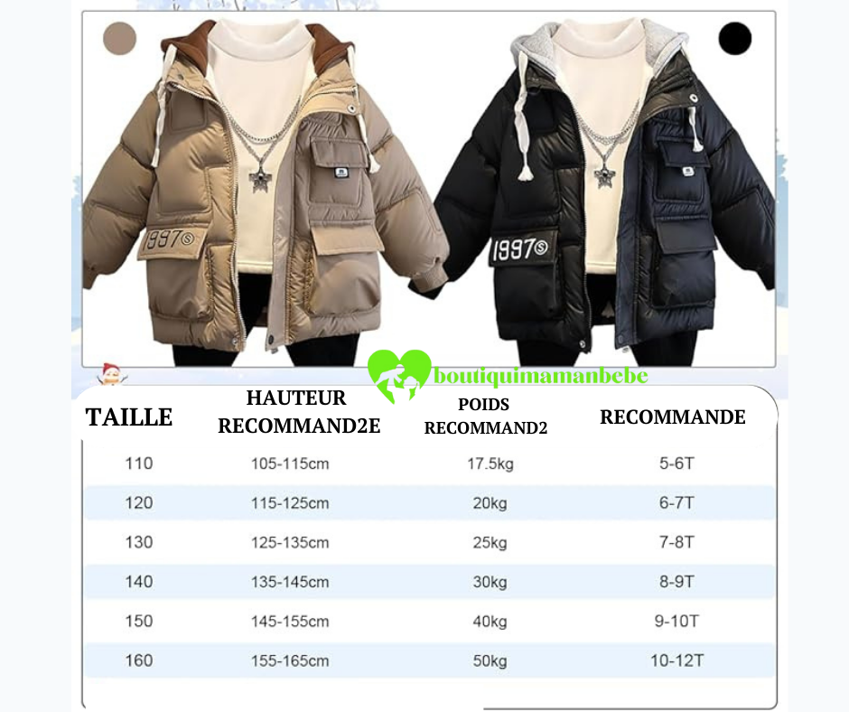 Manteau Garçon