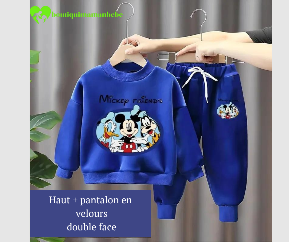 Survêtement de sport garçon velvet