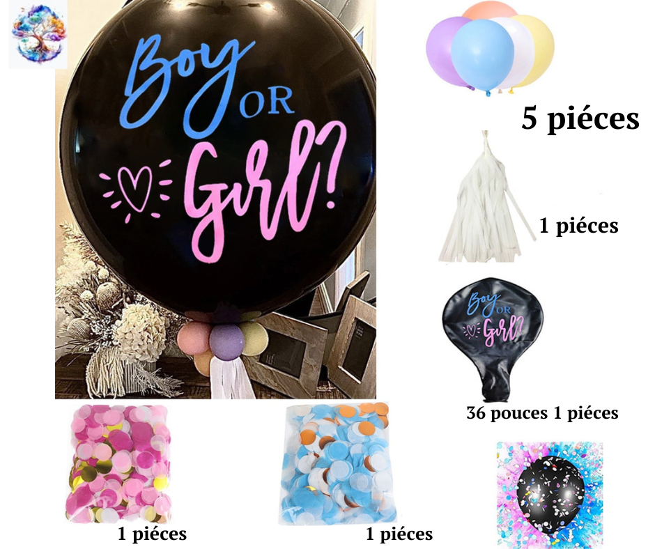 Ballons Garçon ou Fille.