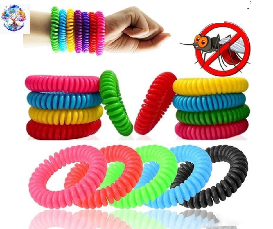 Bracelet Anti-moustique EVA pour Adultes et Enfants