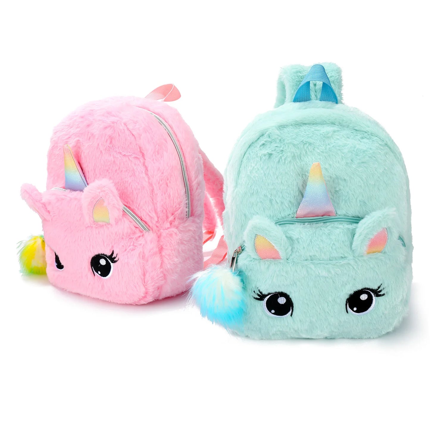 Sac à dos en peluche de dessin animé mignon pour enfants, sac à dos pour fille, sac à livres scolaire, école maternelle et primaire