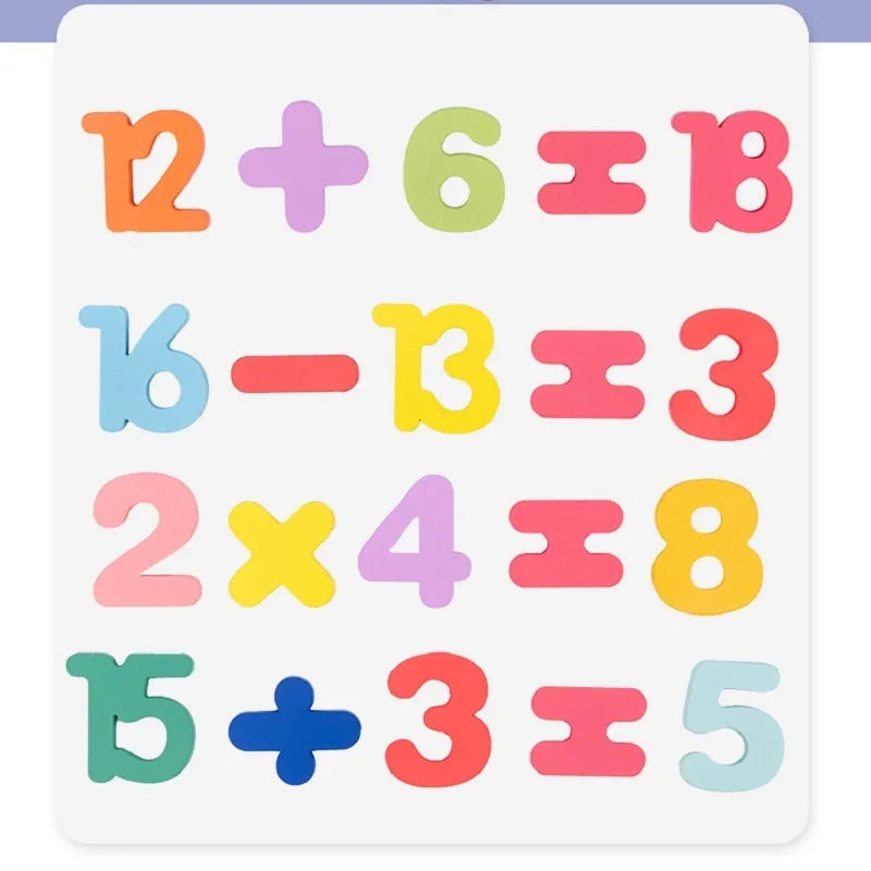 2 Puzzle En Bois Éducatif