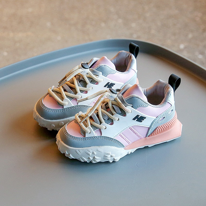 Chaussures de dehors Décontractées en Maille pour Enfant.