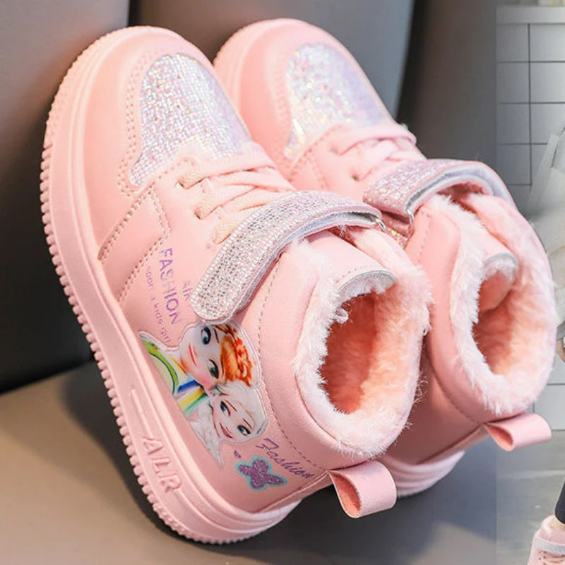 Basket Chaud pour enfants Filles Disney Princess 26-36