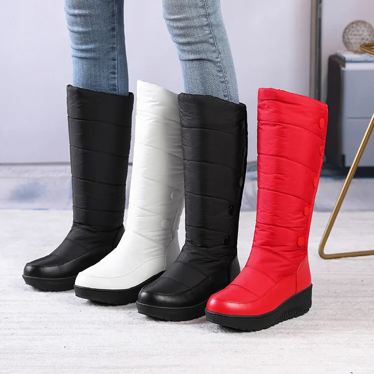 Bottes de neige épaissir chaussures d’hiver