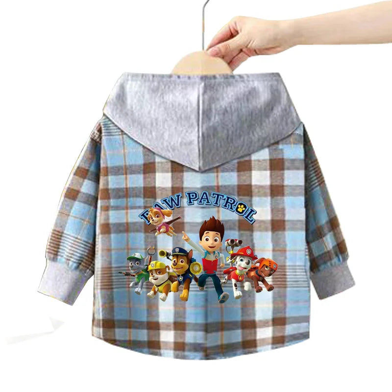 Chemises à capuche pour enfants Pat' Patrouille 2 - 12 ans