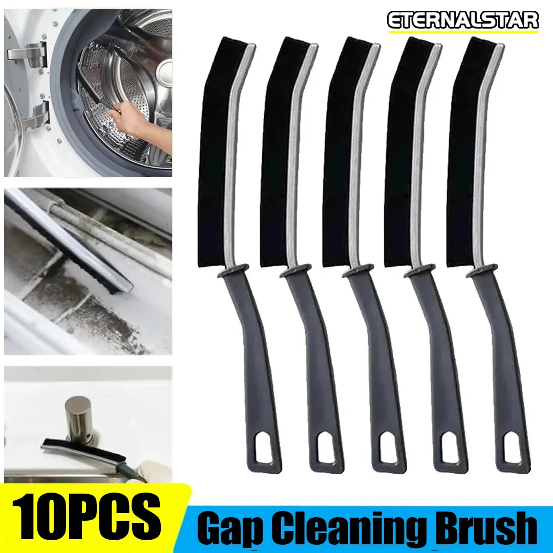 Brosse à livres à poils fins de fréquence, brosse pour livres d'espace domestique, outils de récurage de cuisine résistants, 10 pièces