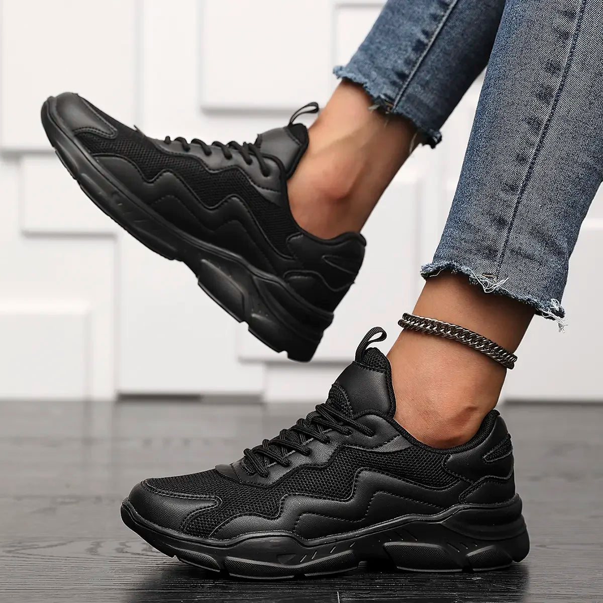 Baskets Femmes Noir
