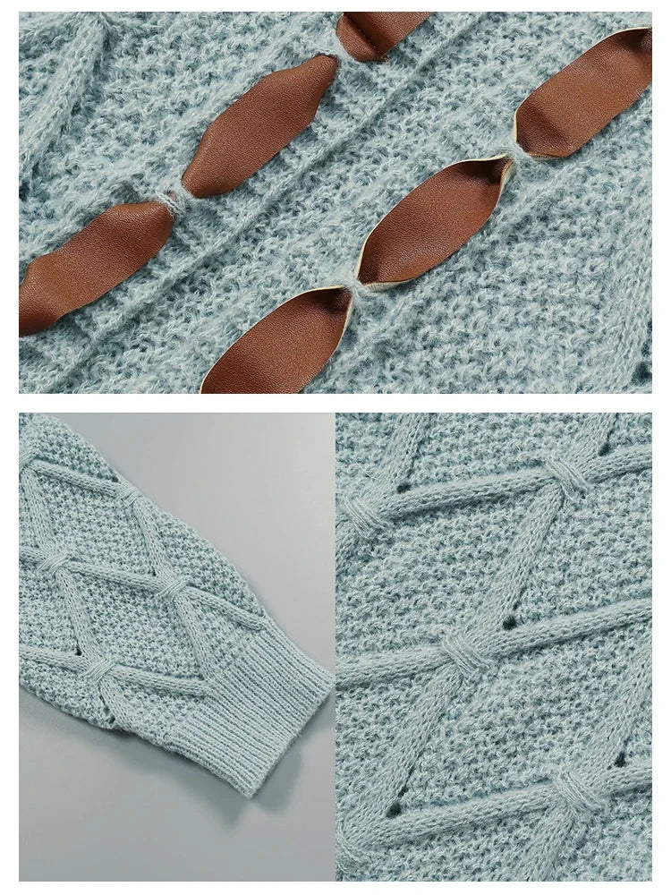 Cardigan à capuche pour femme gris