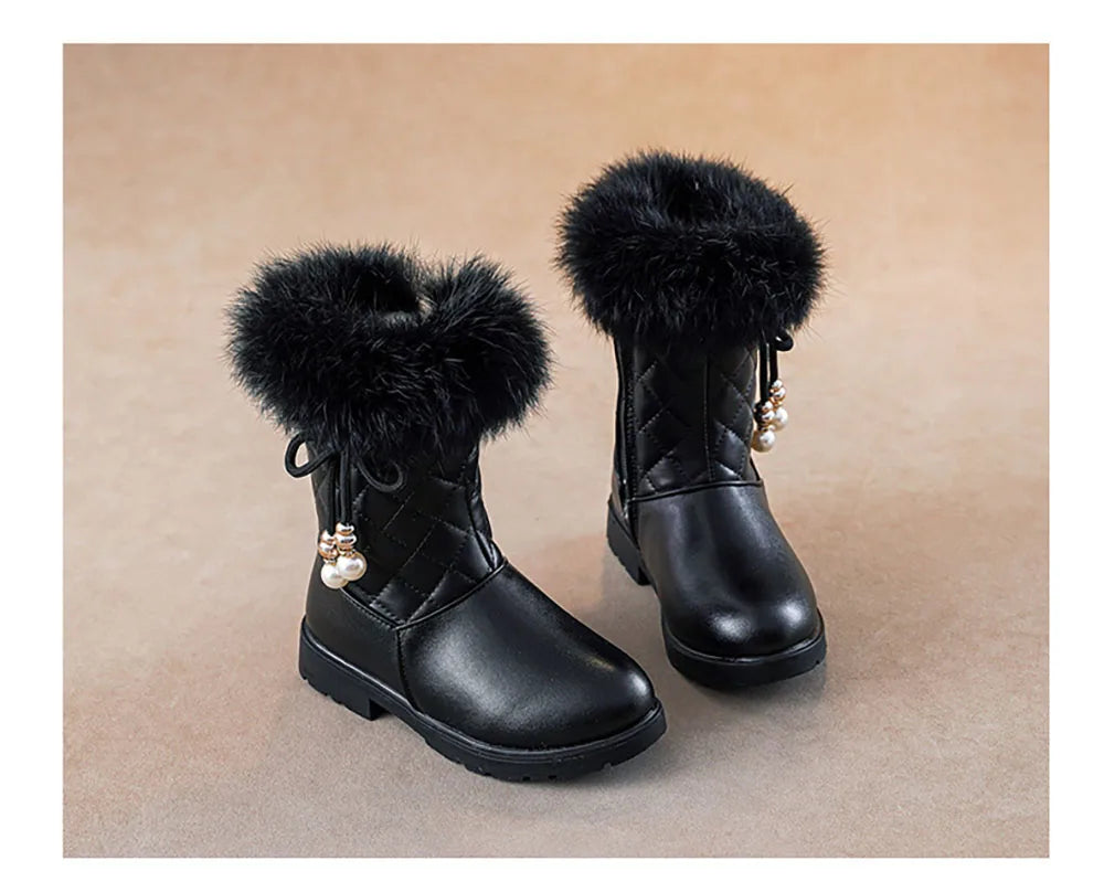 Bottes en peluche Pour Fille