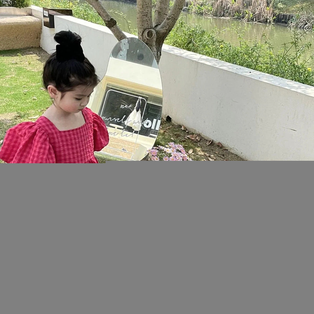 Bear Leader-Robe mi-longue à carreaux pour enfants et adolescents.