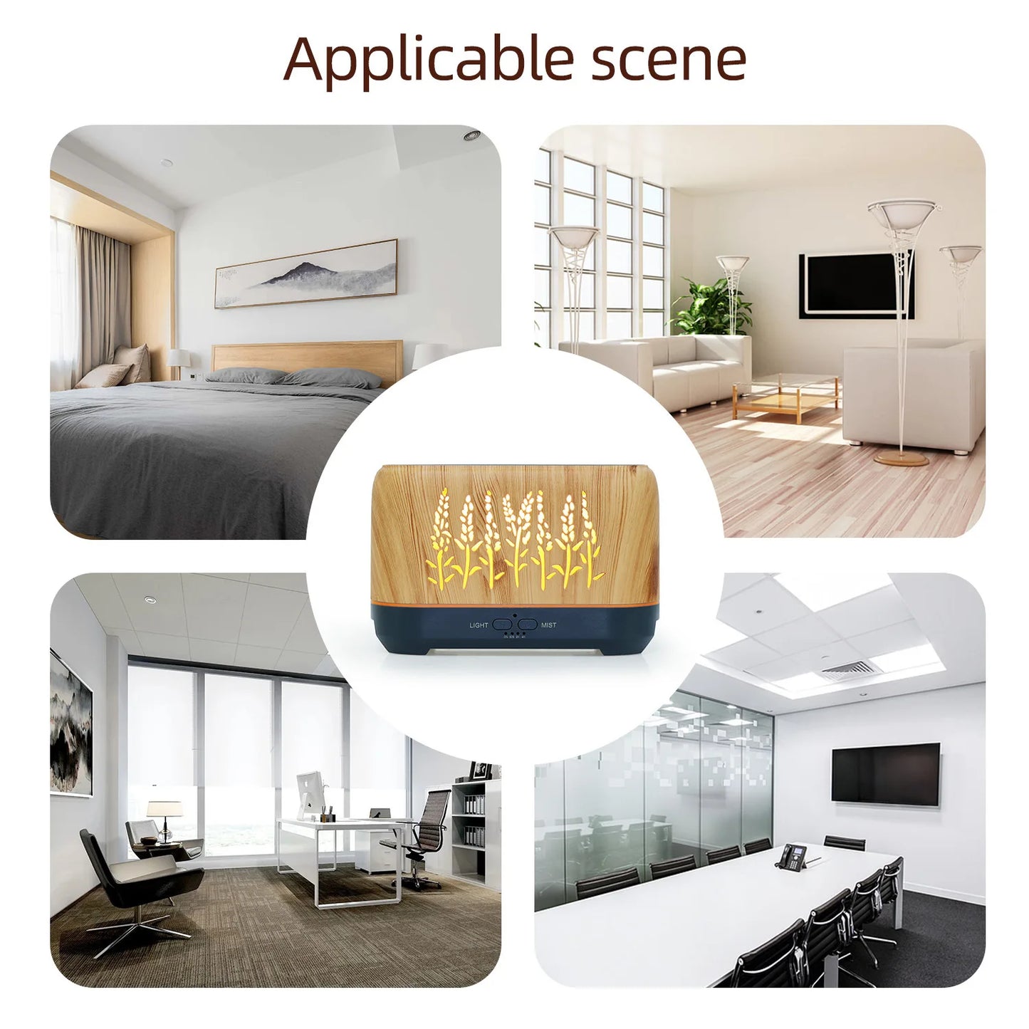 USB Plug dans Aromathérapie Machine 5V Bouton Huile Essentielle Expansion Parfum