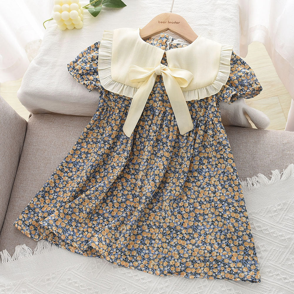 Bear Leader-Robe mi-longue à carreaux pour enfants et adolescents.