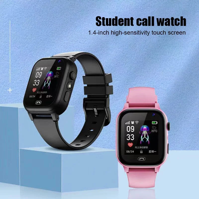 Xiaomi MIJIA Enfants 4G Montre Intelligente SOS GPS Localisation Carte SIM Appel Enfant SmartWatch Caméra Montre Étanche