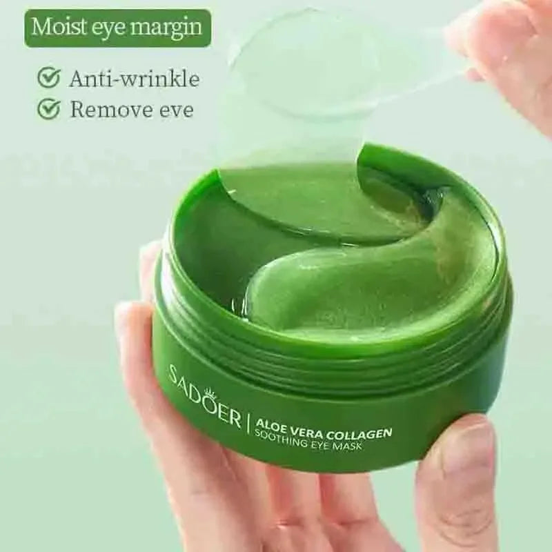 Patchs pour les yeux Aloe Vera Collagène 60pcs