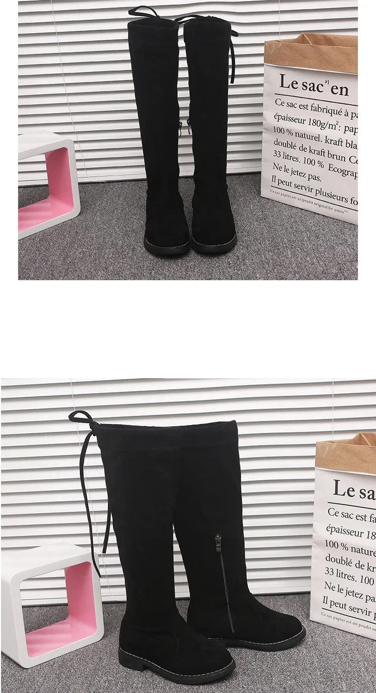 Bottes de Princesse à Plateforme pour Fille