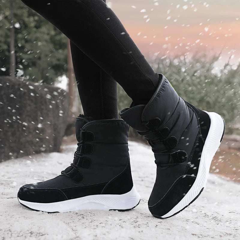 Bottes de neige en peluche 35-41