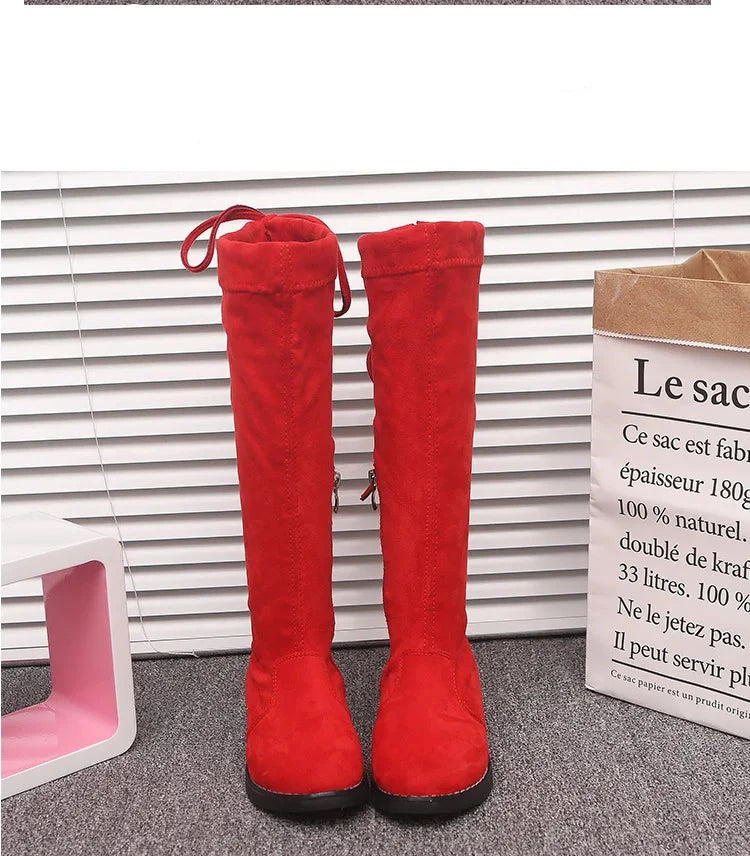 Bottes de Princesse à Plateforme pour Fille