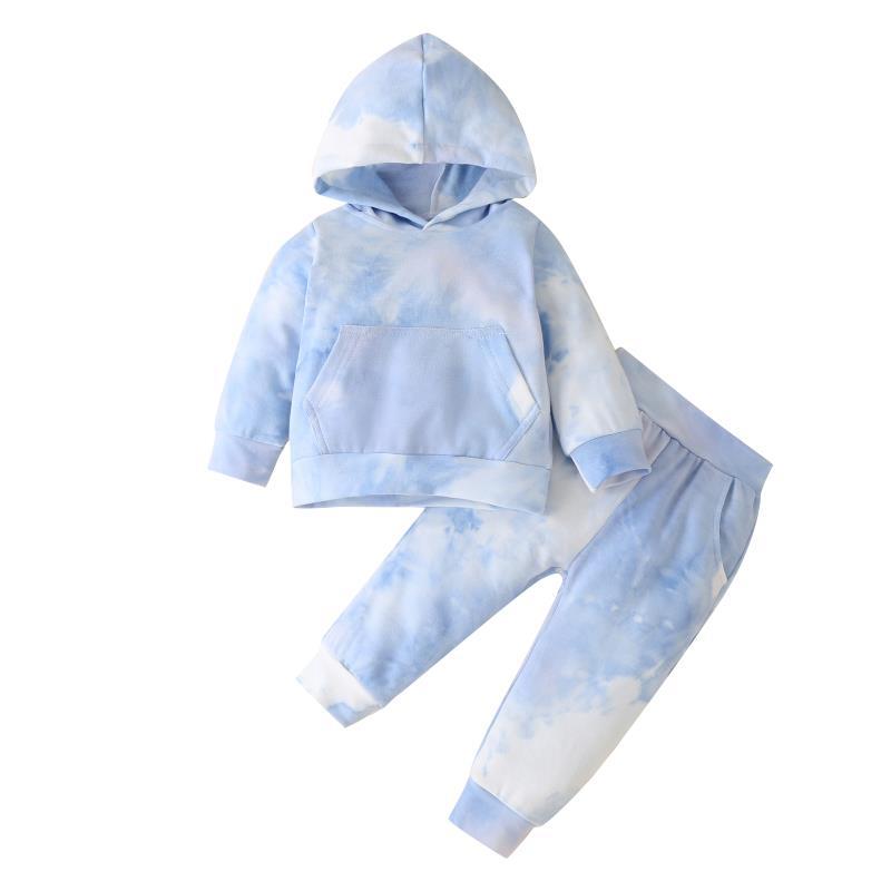 Sweat À Capuche De Sport Chaud À La Mode À Manches Longues + Pantalon Ensemble Deux Pièces