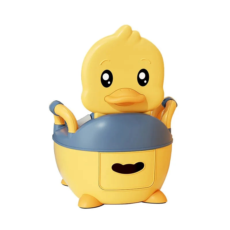 Pot Bebe Toilette Enfant, Bébé Petit WC Toilettes Fauteuil, Toilette d'enfants avec accoudoir et Base antidérapante, Pot réutilisable Amovible pour Filles garçons Enfants