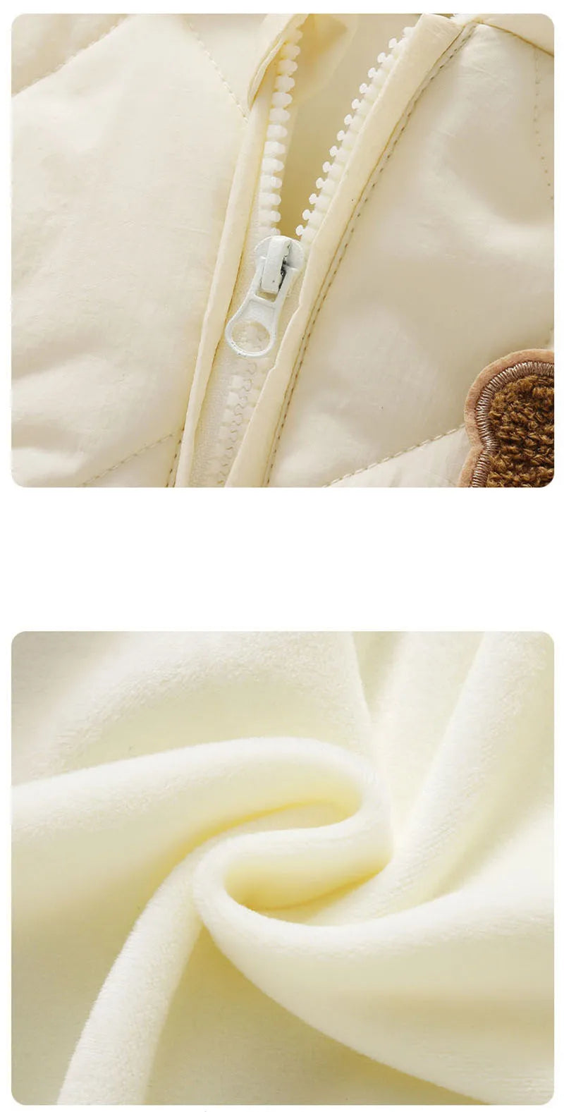  Barboteuses à doublure en fourrure pour bébé, vêtements d'extérieur pour tout-petits, combinaison pour bébé