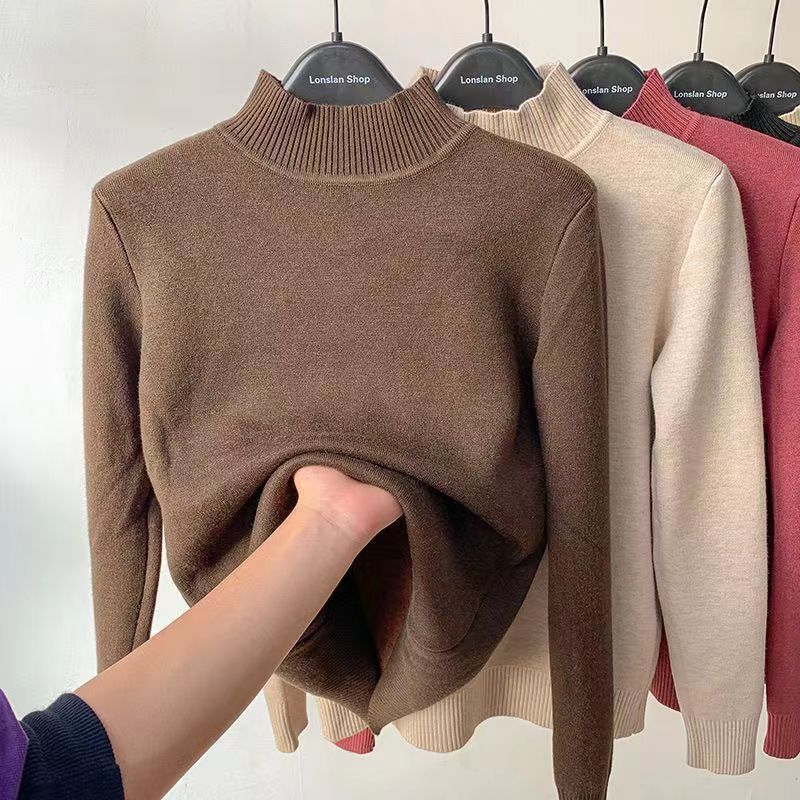 PULL COL ROULE FEMME