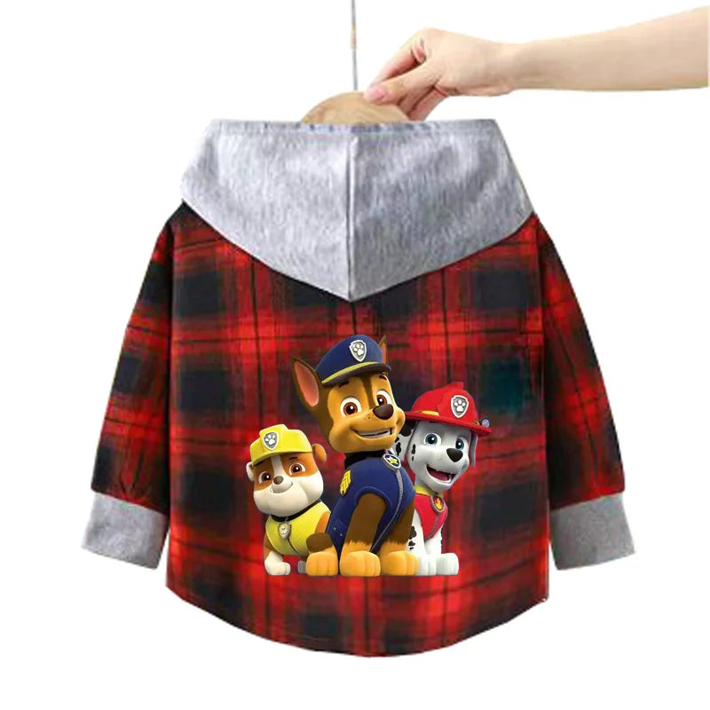 Chemises à capuche pour enfants Pat' Patrouille 2 - 12 ans