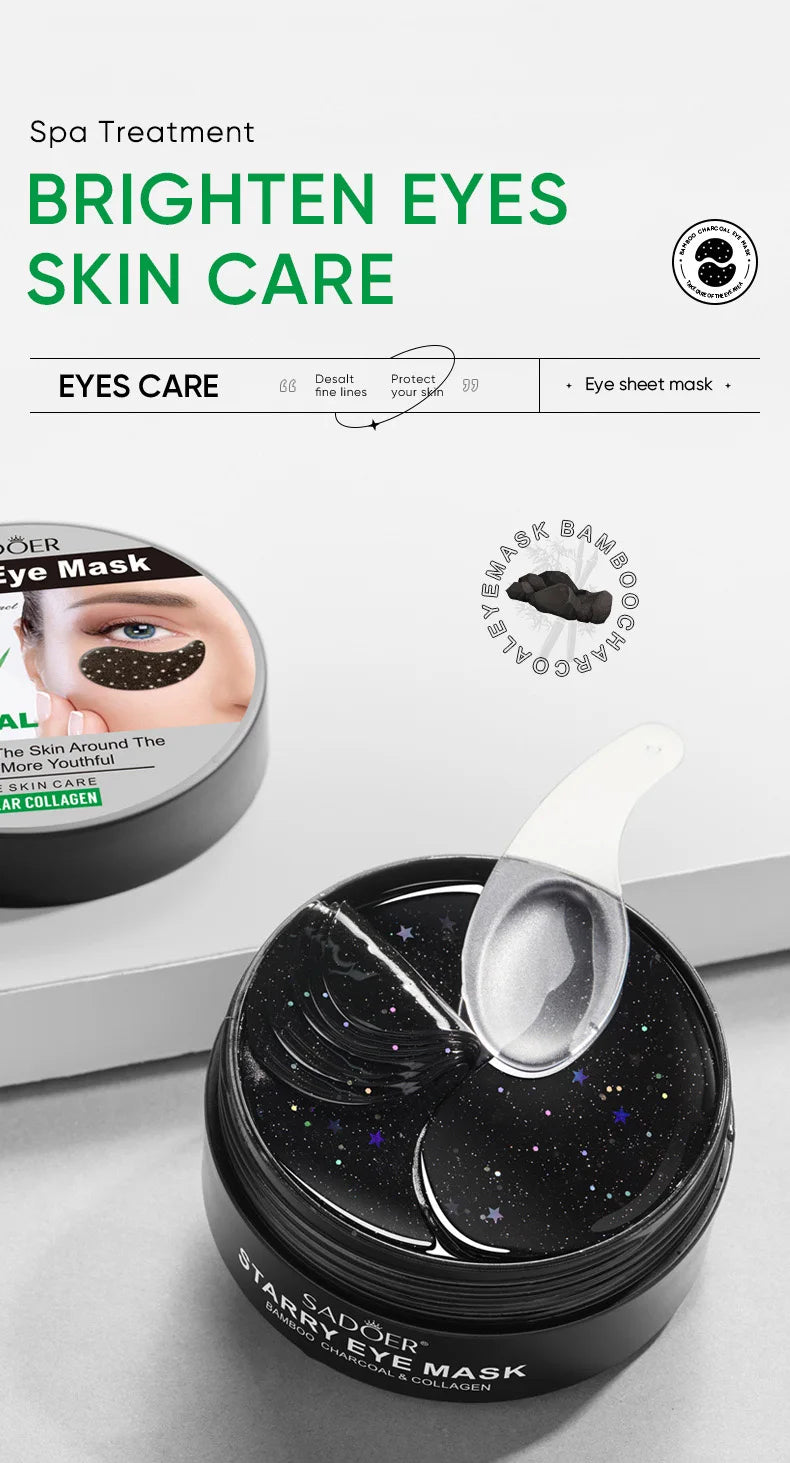 SADOER Patchs pour les yeux 60 pièces