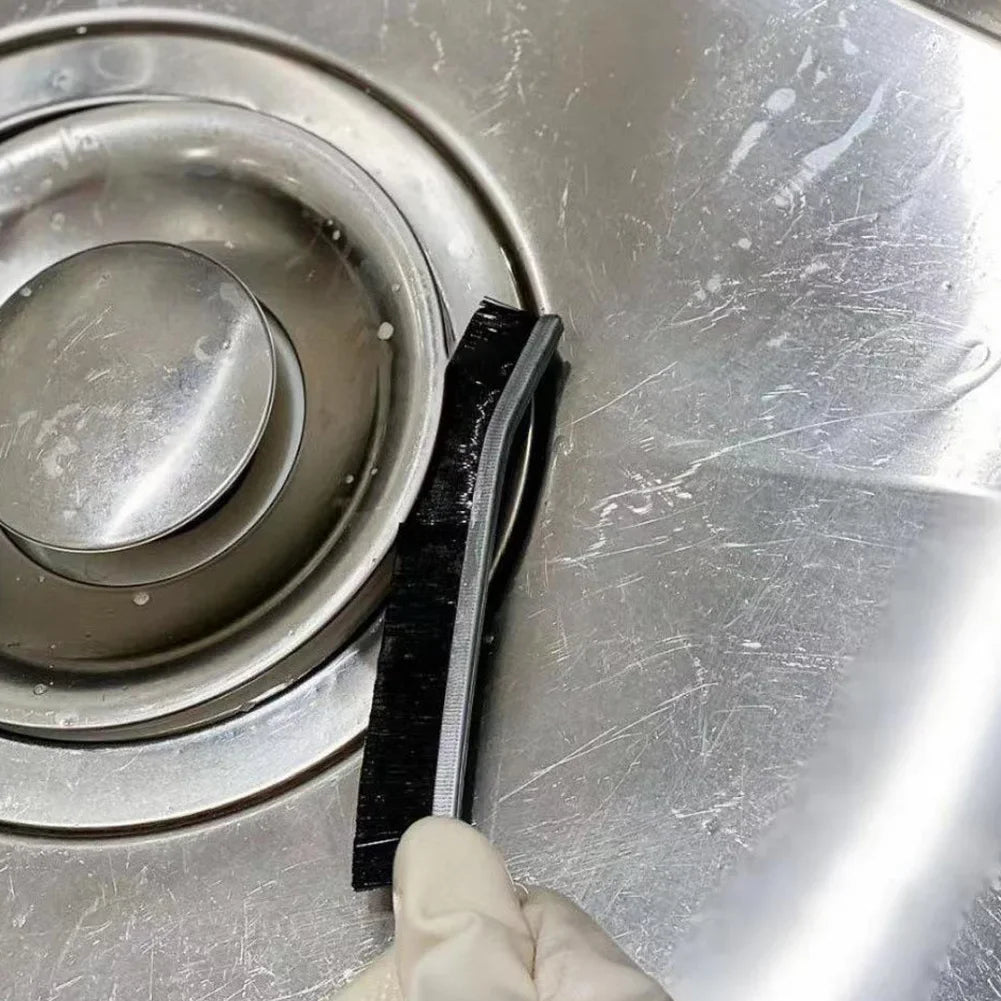 Brosse à livres à poils fins de fréquence, brosse pour livres d'espace domestique, outils de récurage de cuisine résistants, 10 pièces