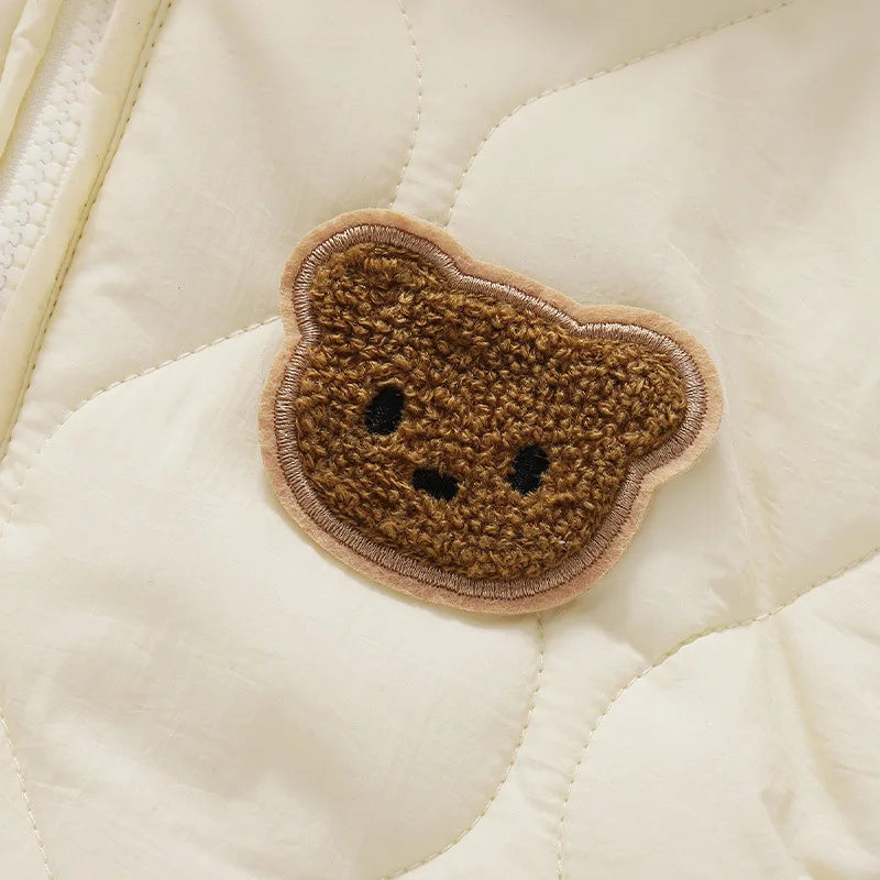  Barboteuses à doublure en fourrure pour bébé, vêtements d'extérieur pour tout-petits, combinaison pour bébé