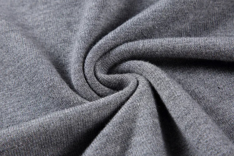 Sweatwear Hommes Anti-boulochage Haute Qualité Tricoté Pull À Col Roulé Slim Fit À Manches Longues