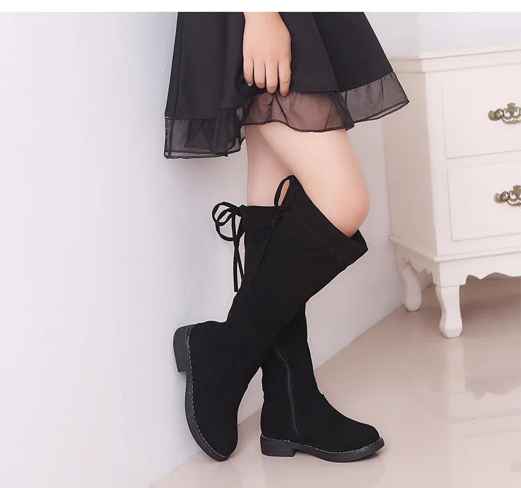 Bottes de Princesse à Plateforme pour Fille