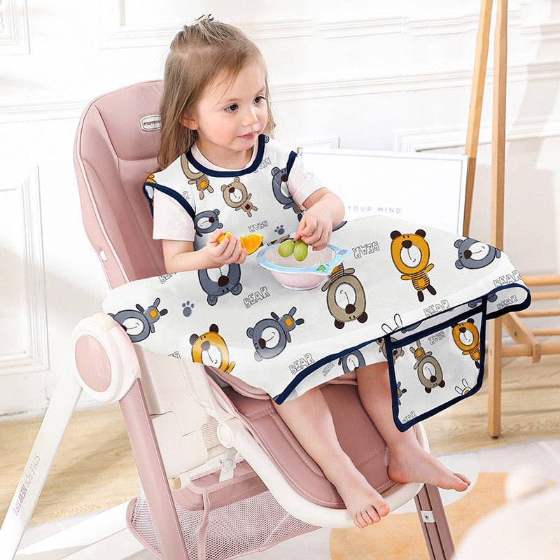 BAVOIR IMPERMEBLE DE TABLE| 6 mois à 3 ans