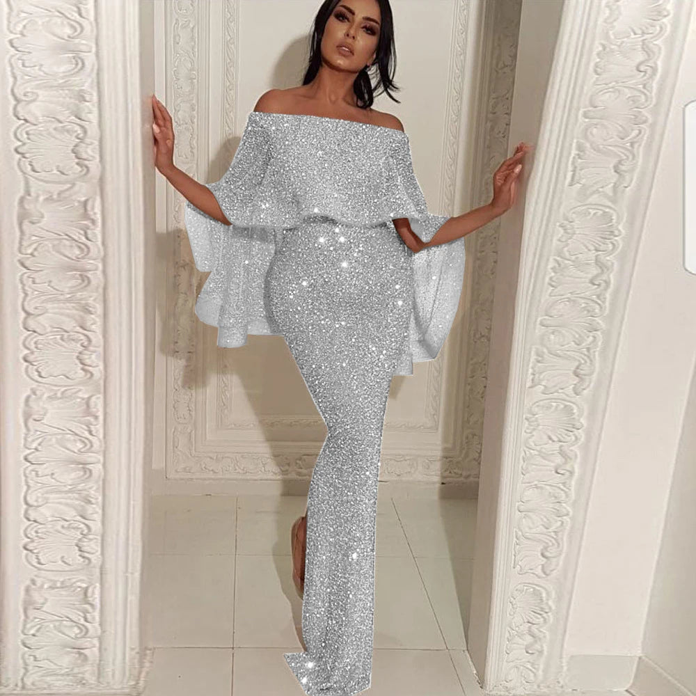 Robe Longue de Soirée Élégante
