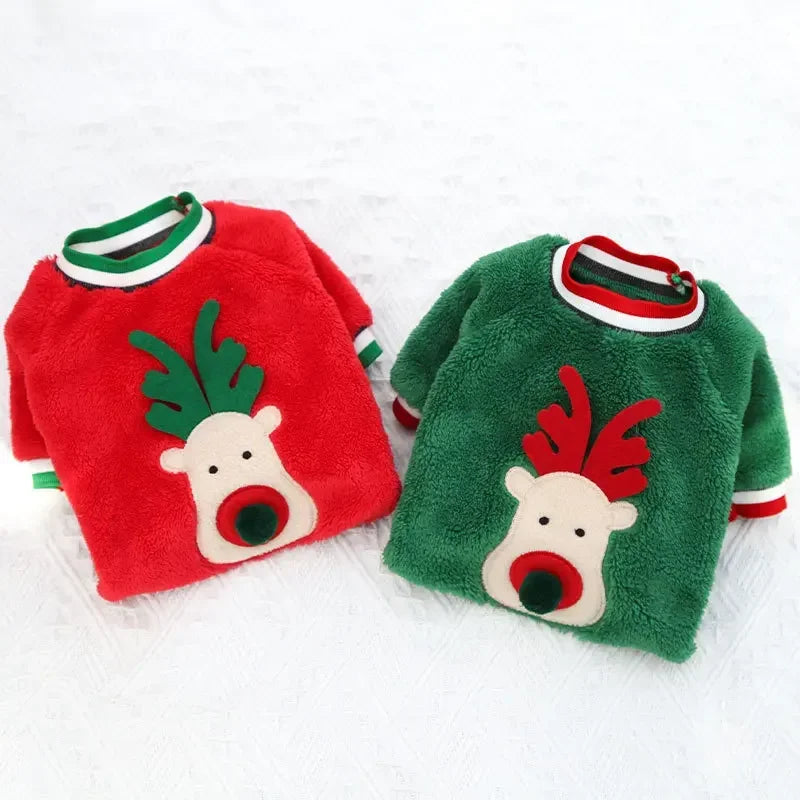 Manteau Sweats à capuche Chiens de Noël Costume