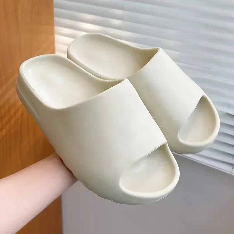 Pantoufles de Douche Sandales Confortable Maison Chaussons de Bain Antidérapant Chaussures de Piscine Plage Pantoufles Plateforme