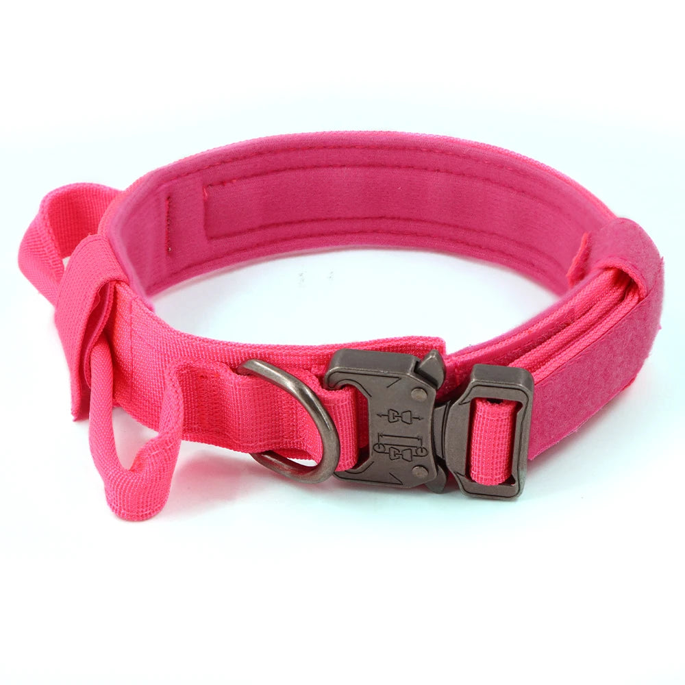 Harnais Pour Chien +Laisse+Collier Rose , grands et moyens chiens