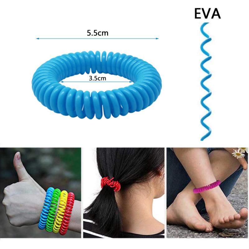 Bracelet Anti-moustique EVA pour Adultes et Enfants