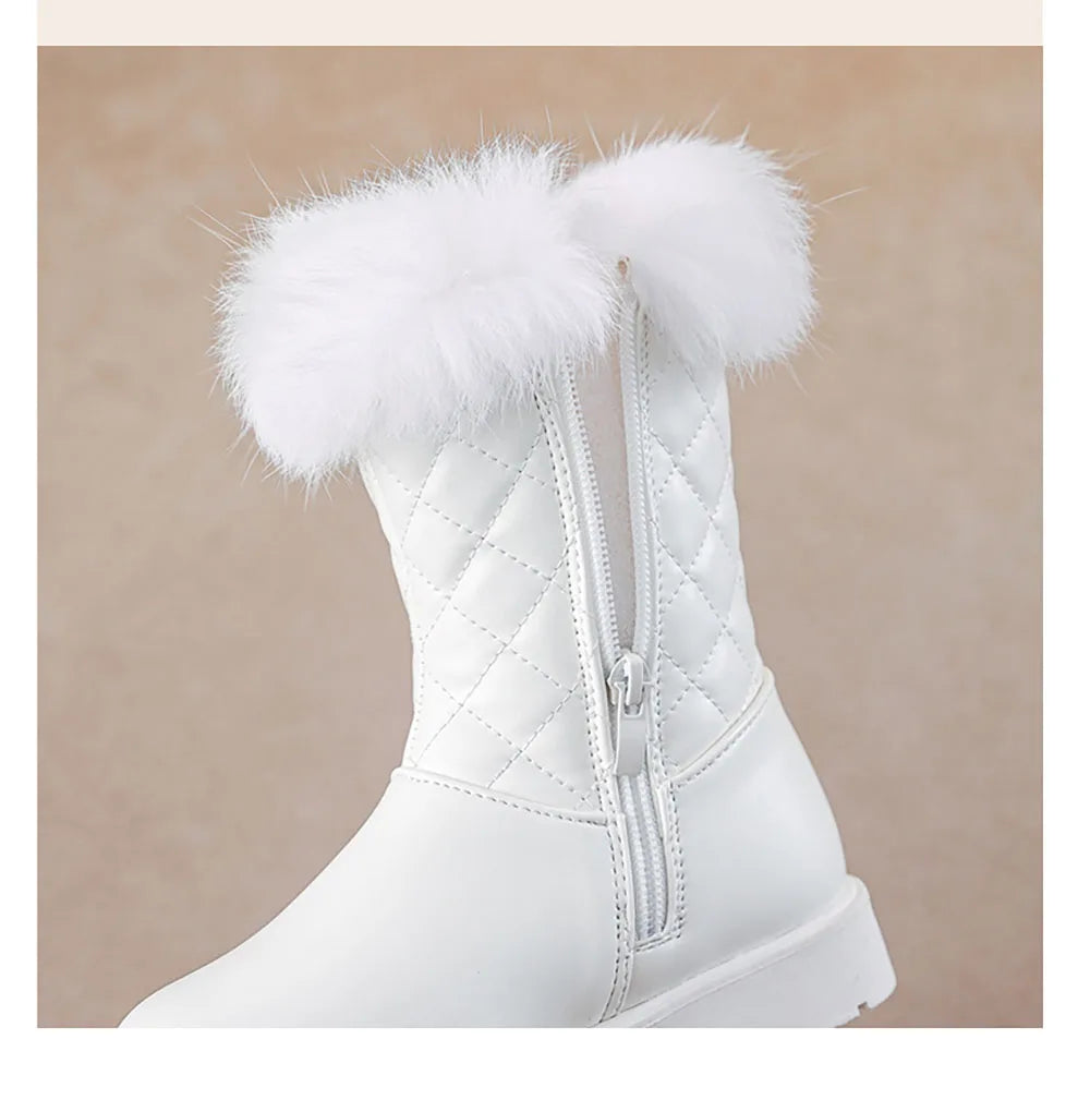 Bottes en peluche Pour Fille