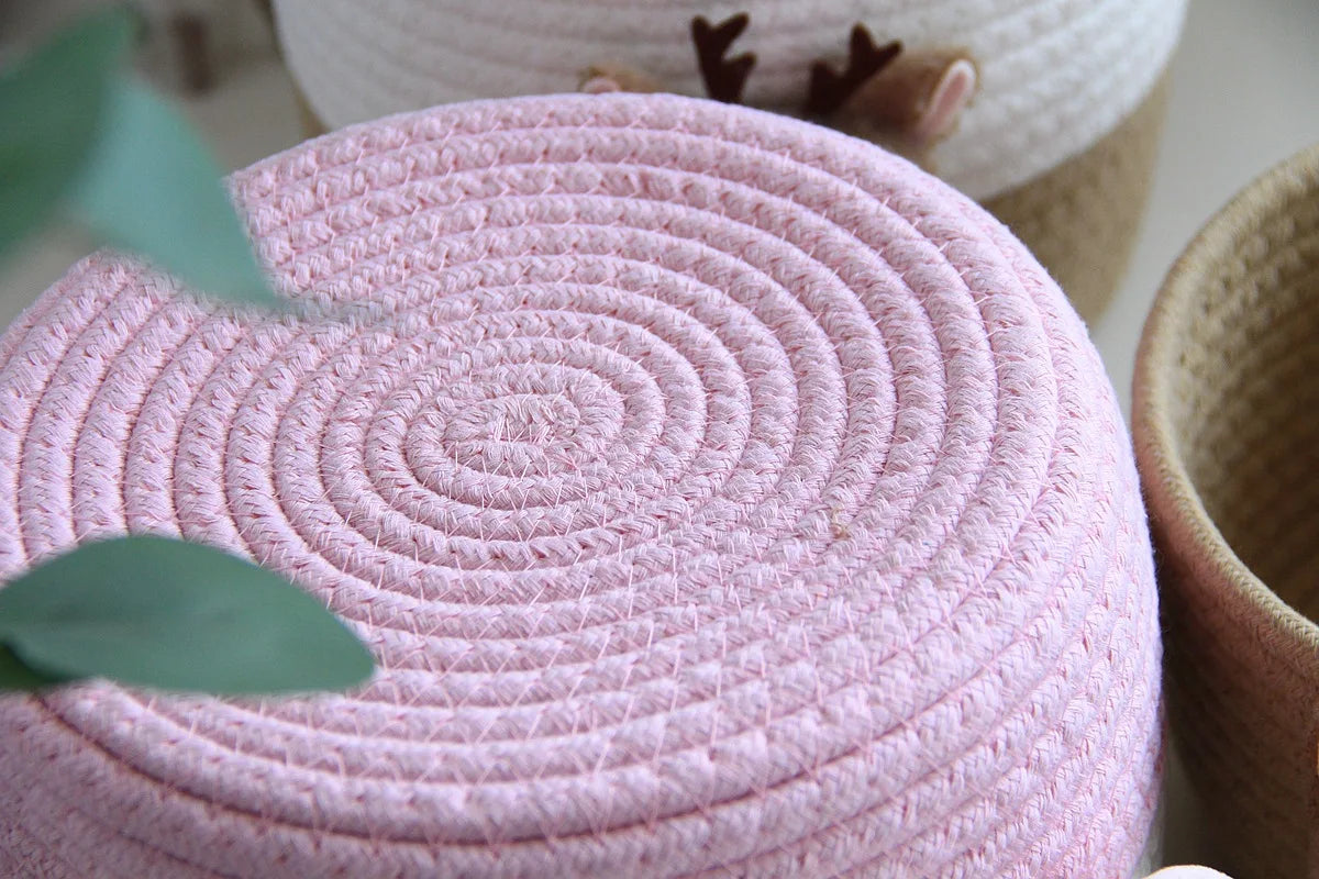 2 pieces Paniers De Rangement Pour Fille